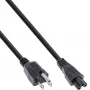 InLine B-16656U napájací kábel čierny 2 m NEMA 5-15 IEC C5