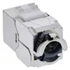 InLine B-76202Q Keystone zásuvka RJ45 Slim, Cat.8.1, hromadné balenie 24 kusov