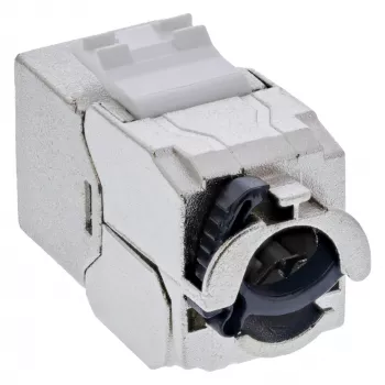 InLine B-76202Q Keystone zásuvka RJ45 Slim, Cat.8.1, hromadné balenie 24 kusov