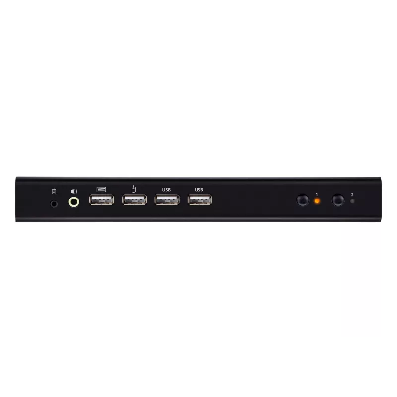 ATEN 2-portový USB 4K HDMI Dual-Display KVMP prepínač (káble súčasťou)