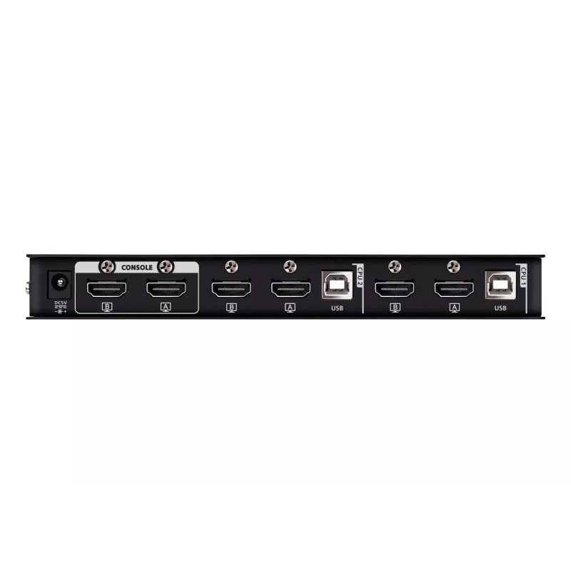 ATEN 2-portový USB 4K HDMI Dual-Display KVMP prepínač (káble súčasťou)