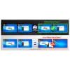 ATEN 2-portový USB 4K HDMI Dual-Display KVMP prepínač (káble súčasťou)