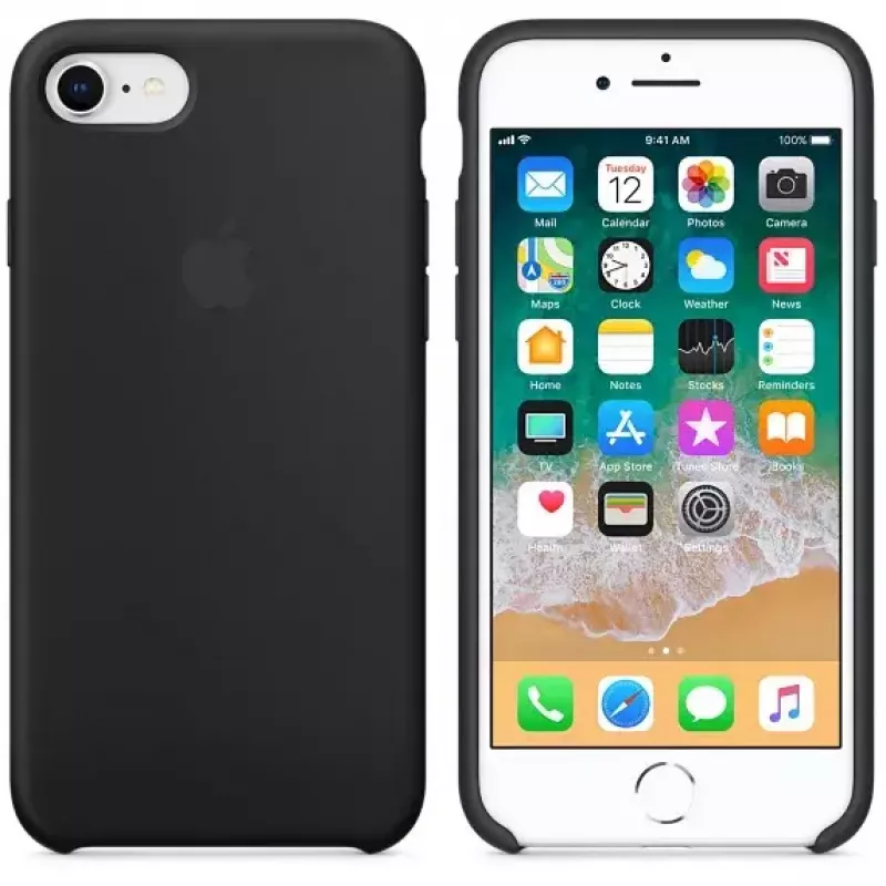 Ochranné puzdro Apple MQGK2ZM/A pre iPhone 8/7 čierne