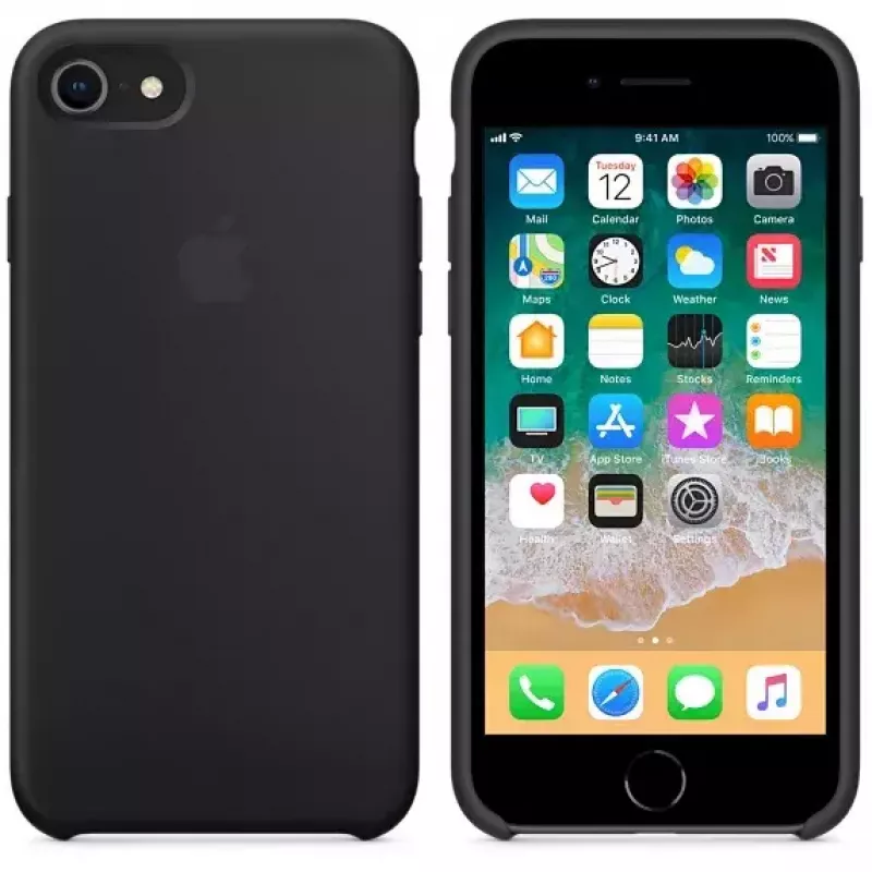 Ochranné puzdro Apple MQGK2ZM/A pre iPhone 8/7 čierne