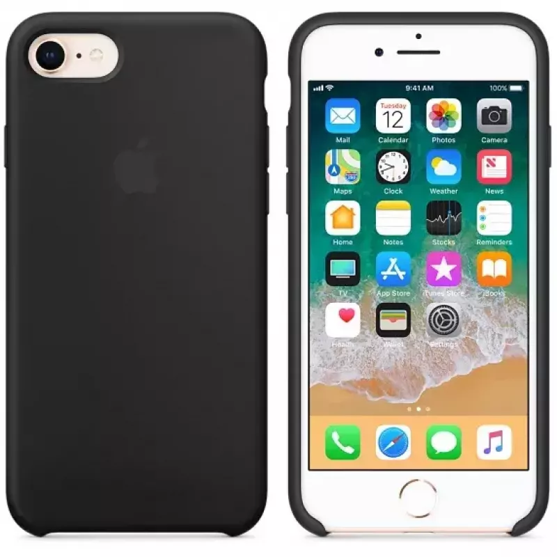 Ochranné puzdro Apple MQGK2ZM/A pre iPhone 8/7 čierne