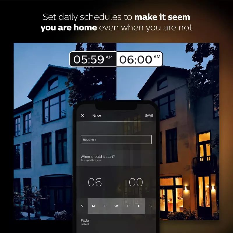 Smart LED štartovacia sada Philips Hue White and Colour Ambience — 2× E27 11W žiarovky, Bluetooth/Zigbee