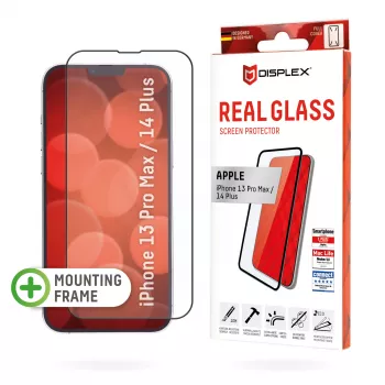 Displex Full Cover tvrdené sklo Apple iPhone 13 Pro Max 14 Plus tvrdené sklo odolné proti poškriabaniu