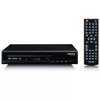 DVD prehrávač Lenco DVD-120 čierny NTSC PAL 20-20000 Hz 90 dB