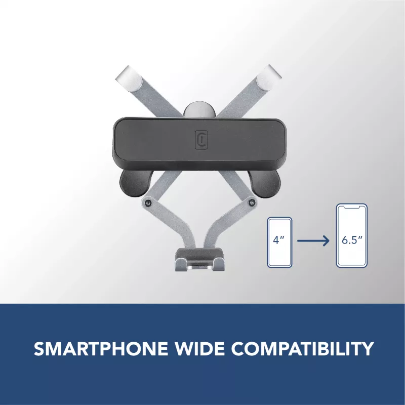 Cellularline Slide Fit - univerzálny držiak smartfónu do auta s jednoduchým vložením