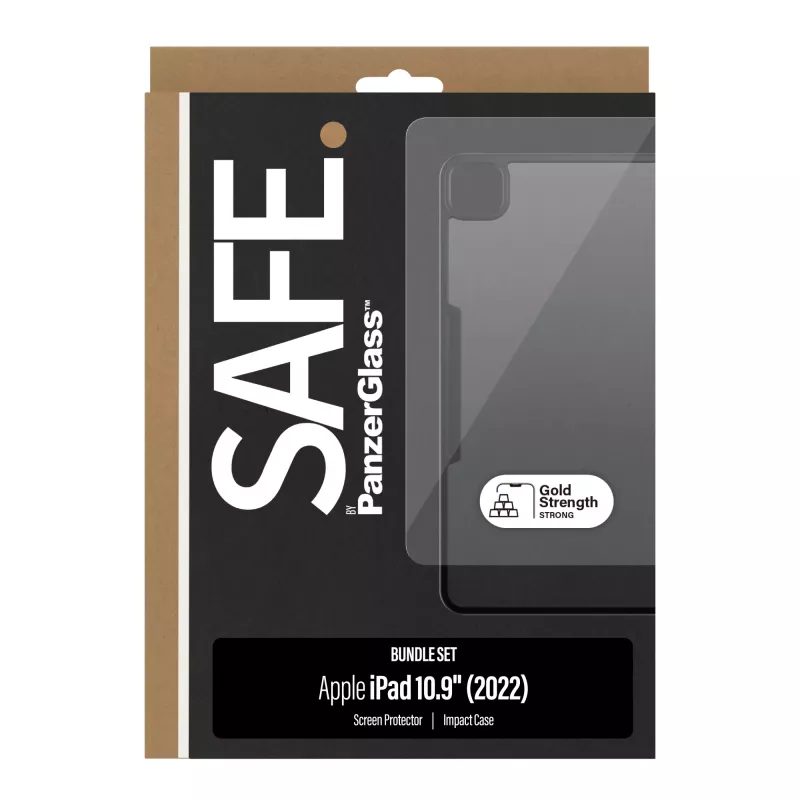 PanzerGlass SAFE. by ® 2-in-1 balenie iPad 10,9'' (2022) | Ultra-Wide Fit