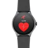 Cellularline ION PRO Round Bluetooth® smartwatch s aplikáciou, 3,51 cm (1,38 palca), TFT, dotykový displej, 0,00064 GB, 98 g