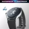 Cellularline ION PRO Round Bluetooth® smartwatch s aplikáciou, 3,51 cm (1,38 palca), TFT, dotykový displej, 0,00064 GB, 98 g