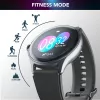 Cellularline ION PRO Round Bluetooth® smartwatch s aplikáciou, 3,51 cm (1,38 palca), TFT, dotykový displej, 0,00064 GB, 98 g