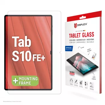 Displex Tablet Glass (9H) pre Samsung Galaxy Tab S10 FE+, Eco montážny rám, nerozbitné