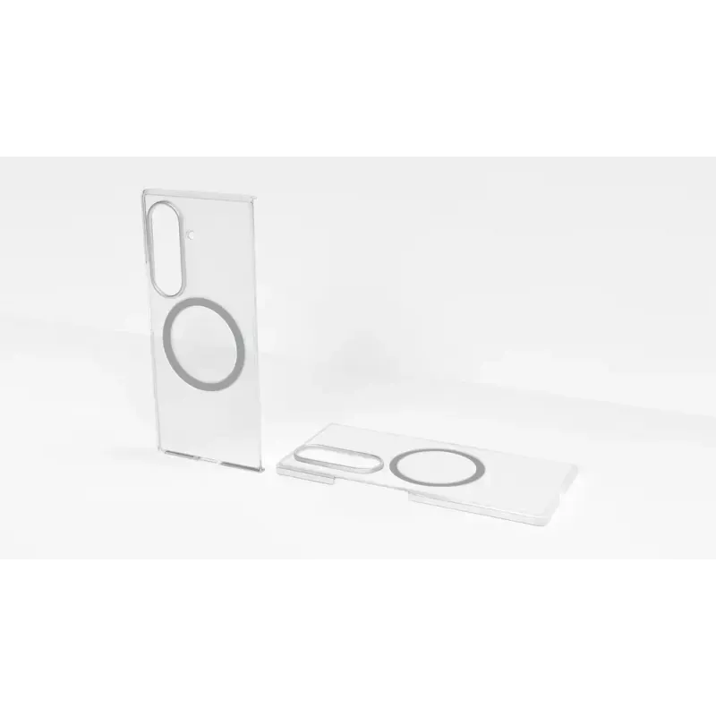 Priehľadné puzdro Samsung Galaxy Z Fold7 transparentné monochromatické
