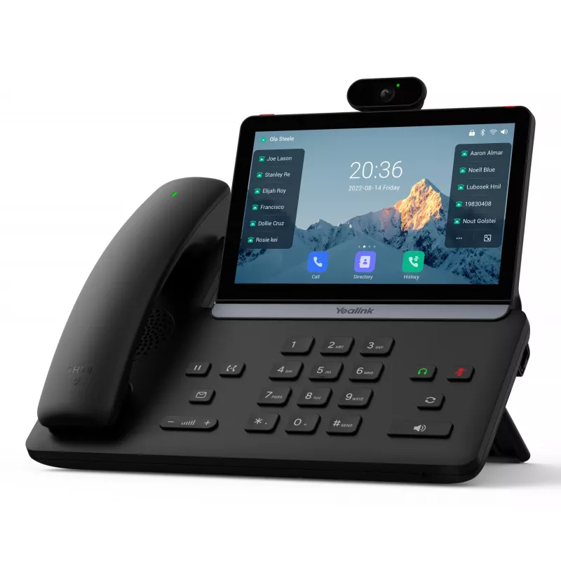 IP stolný telefón Yealink SIP-T88V Pro – dotykový displej, HD audio, SIP