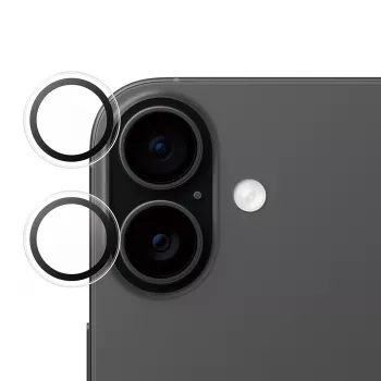 Ochrana objektívu kamery PanzerGlass SAFE pre iPhone 17 16 16 Plus odolná proti poškriabaniu a nárazom transparentná