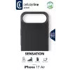 Cellularline Sensation – iPhone Air – ultramäkké silikónové puzdro s povrchom Soft-Touch, dokonalé na ochranu každého detailu vášho iPhone Air s eleganciou a pohodlím.