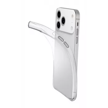 Cellularline Fine - iPhone 17 Pro, puzdro, Apple, iPhone 17 Pro, 16 cm (6,3 palca), transparentné