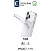 Cellularline Fine - iPhone 17 Pro, puzdro, Apple, iPhone 17 Pro, 16 cm (6,3 palca), transparentné