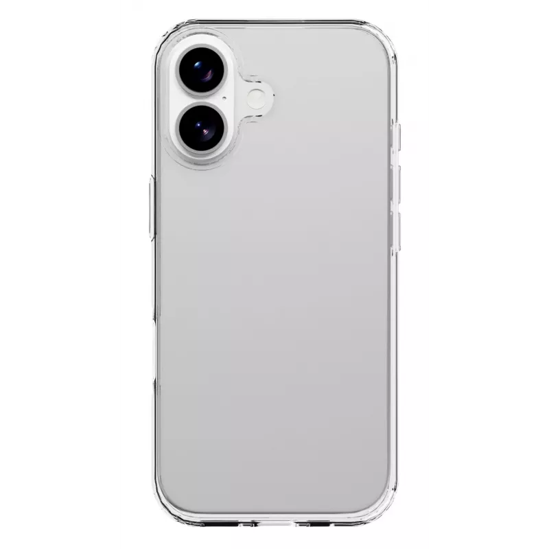 Cellularline Clear Protect – iPhone 17 tvrdé puzdro s gumenými okrajmi