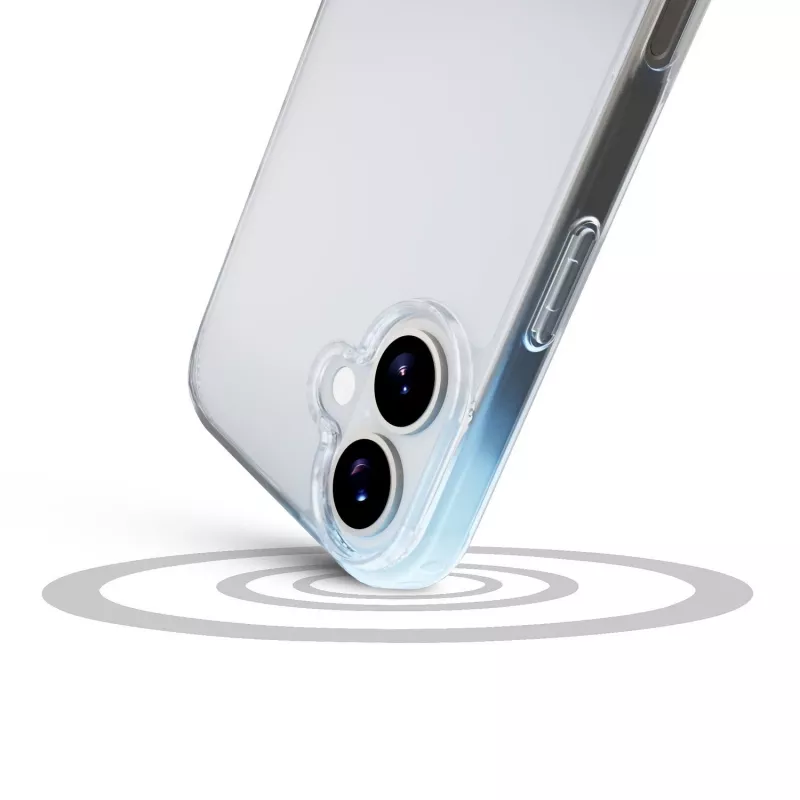 Cellularline Clear Protect – iPhone 17 tvrdé puzdro s gumenými okrajmi