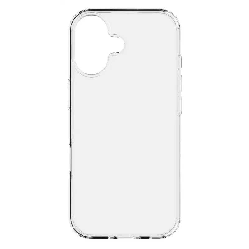 Cellularline Clear Protect – iPhone 17 tvrdé puzdro s gumenými okrajmi