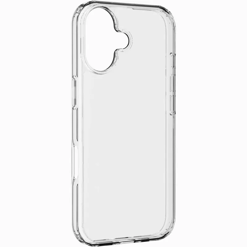 Cellularline Clear Protect – iPhone 17 tvrdé puzdro s gumenými okrajmi