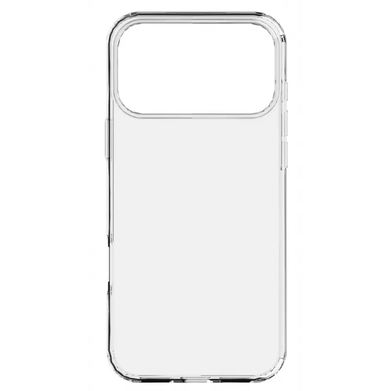 Cellularline Clear Protect - iPhone 17 Pro tvrdé puzdro s gumenými okrajmi