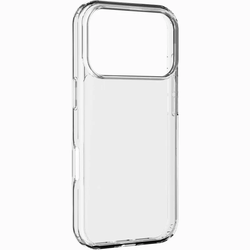 Cellularline Clear Protect - iPhone 17 Pro tvrdé puzdro s gumenými okrajmi