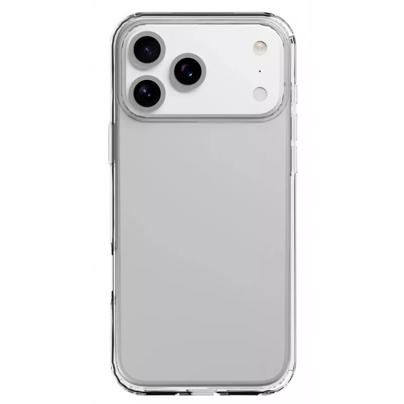 Cellularline Clear Protect - iPhone 17 Pro Max tvrdé puzdro s gumenými okrajmi