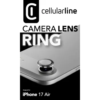 Cellularline Camera Lens Ring - iPhone Air tvrdené sklo na ochranu kamery