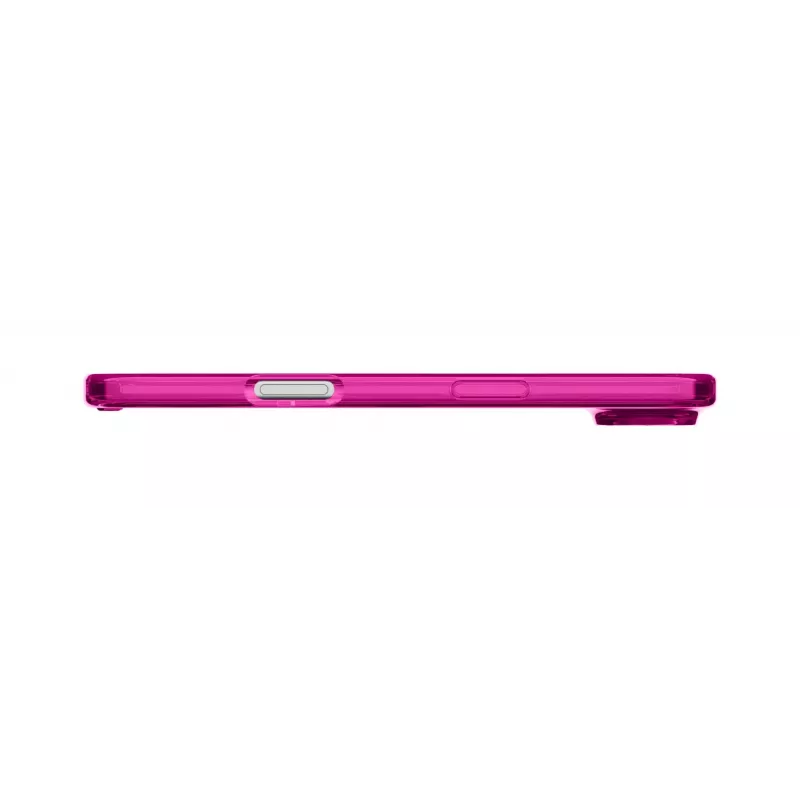 Cellularline Iconic Mag - iPhone Air transparentné puzdro s farebnými okrajmi, kompatibilné s ekosystémom MagSafe
