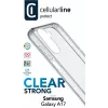 Cellularline Clear Strong – Galaxy A17 tvrdé puzdro s gumenými okrajmi