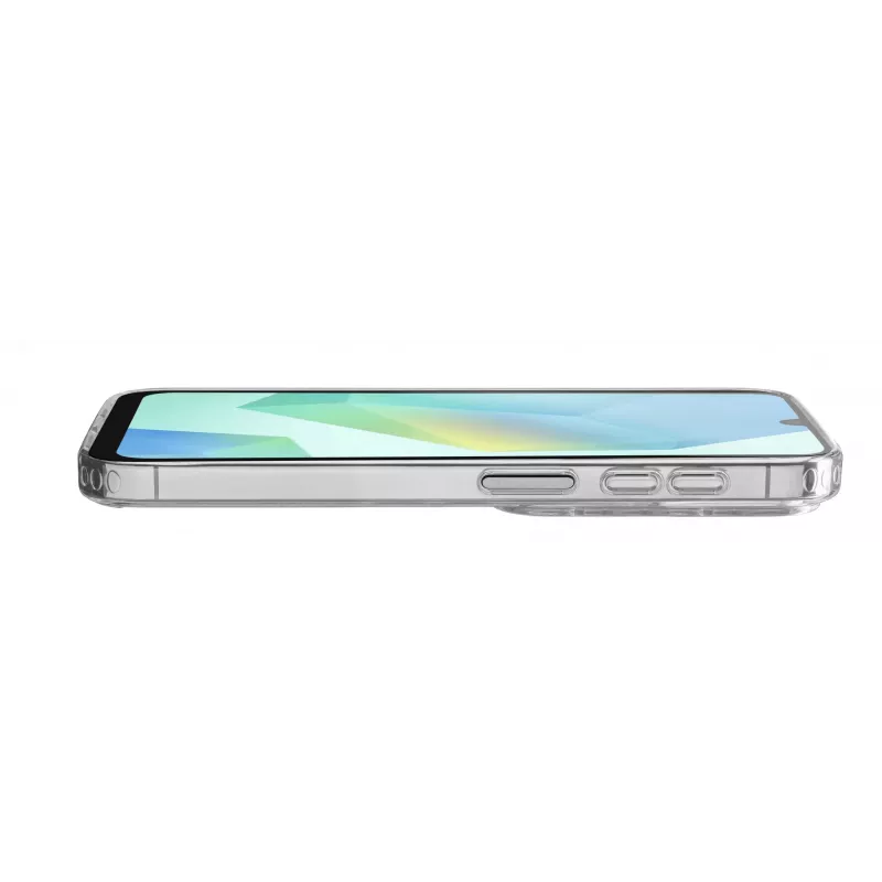 Cellularline Clear Strong – Galaxy A17 tvrdé puzdro s gumenými okrajmi