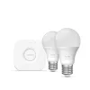 Philips Hue White and colour ambience Essential Starter-Kit: 2 E27 smart žiarovky (806 lm)