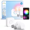 Philips Hue White and colour ambience Essential Starter-Kit: 2 E27 smart žiarovky (806 lm)