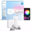 Philips Hue White and Colour Ambience Essential Starterkit: 3 GU10 smart žiarovky (345 lm) + stmievač