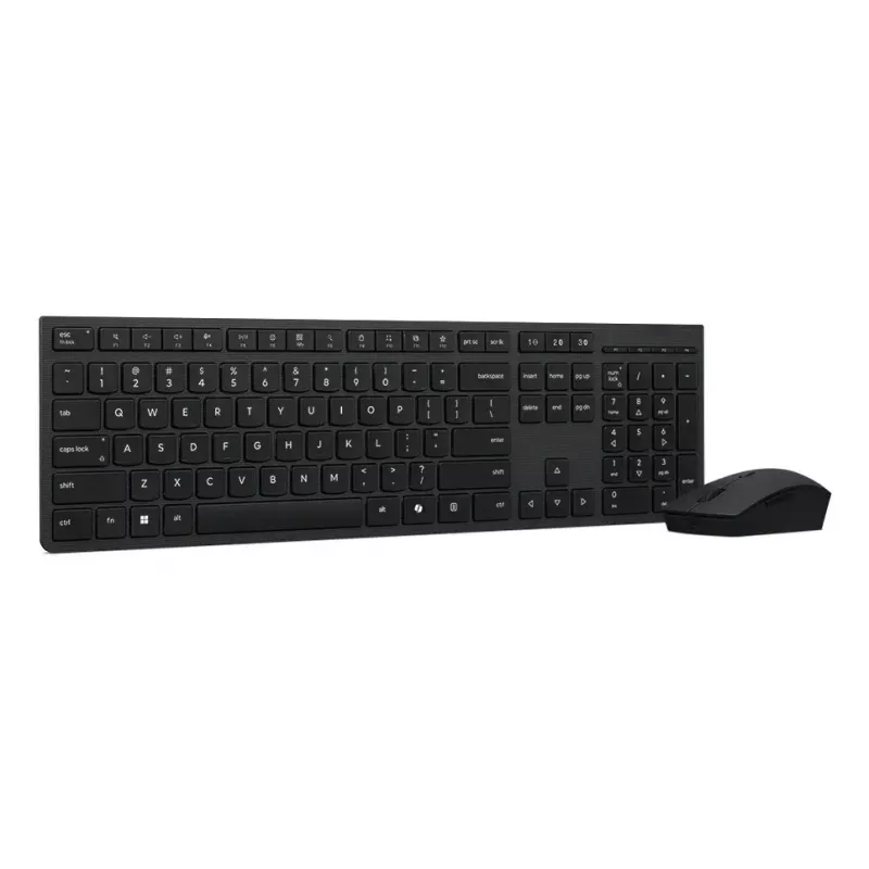 Sada klávesnice a myši Lenovo 4X31R64328 — Full-Size (100%), RF Wireless + Bluetooth, nemecké rozloženie, čierna