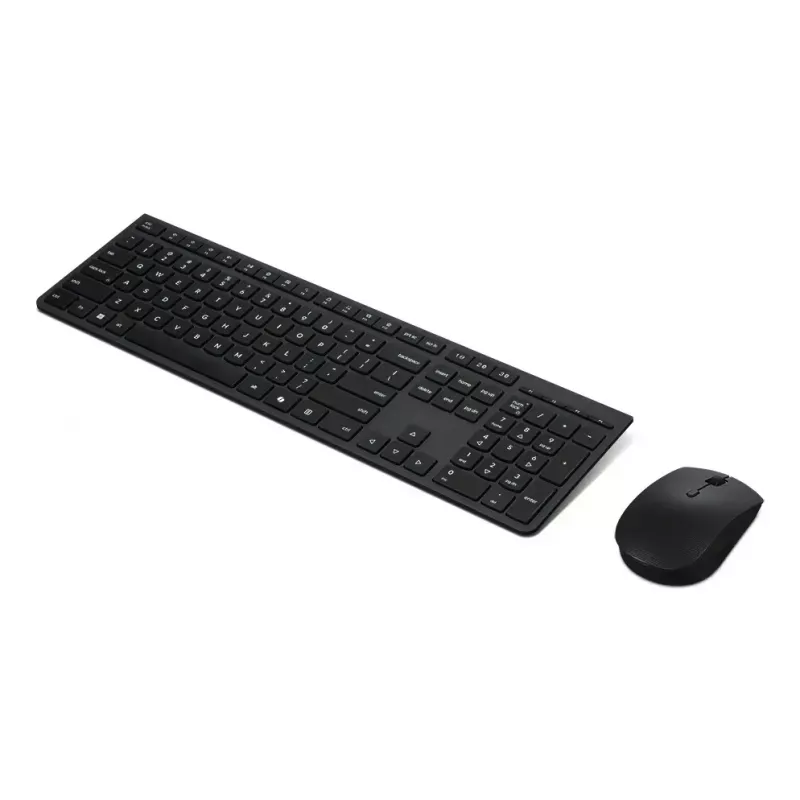 Sada klávesnice a myši Lenovo 4X31R64328 — Full-Size (100%), RF Wireless + Bluetooth, nemecké rozloženie, čierna
