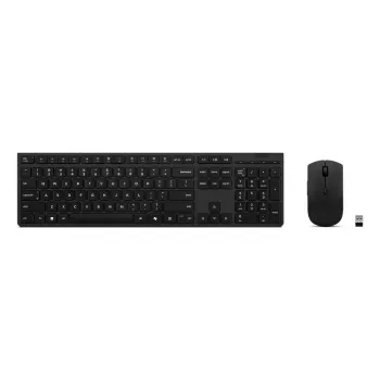 Sada klávesnice a myši Lenovo 4X31R64328 — Full-Size (100%), RF Wireless + Bluetooth, nemecké rozloženie, čierna