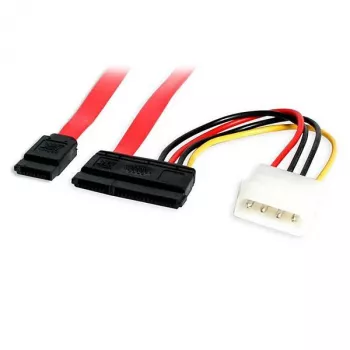 StarTech.com 45,7 cm SATA Serial ATA kombinovaný dátový a napájací kábel