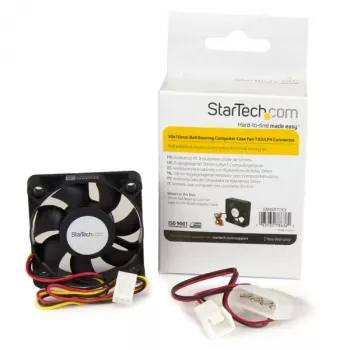 StarTech.com 50x10mm náhradný počítačový ventilátor s guľôčkovým ložiskom TX3/LP4 konektor