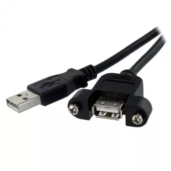 StarTech.com 1 ft panelový USB kábel A na A - F/M