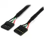 StarTech.com 45,7 cm interný 5-pin USB IDC kábel pre základnú dosku – konektor samica/konektor samica