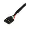 StarTech.com 45,7 cm interný 5-pin USB IDC kábel pre základnú dosku – konektor samica/konektor samica