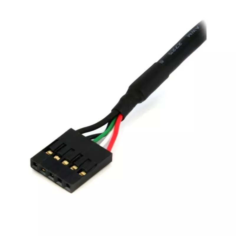StarTech.com 45,7 cm interný 5-pin USB IDC kábel pre základnú dosku – konektor samica/konektor samica