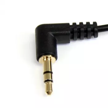 StarTech.com 1,8 m tenký 3,5 mm zahnutý stereo audio kábel - M/M