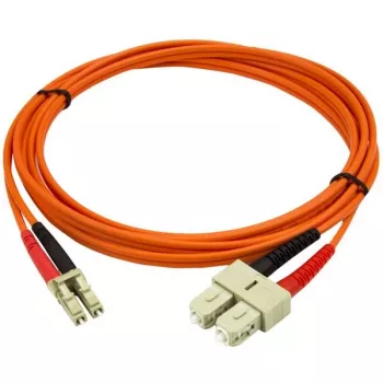 StarTech.com 2m optický kábel - multimódový duplex 50/125 - LSZH optický jumper kábel - LC/SC