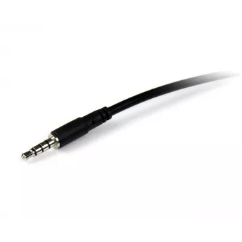 StarTech.com 1m 3,5mm 4-pólový TRRS predlžovací kábel pre headset – konektor samec/konektor samica